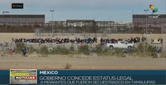 Gobierno mexicano concede estatus legal a migrantes que fueron secuestrados en Tamaulipas
