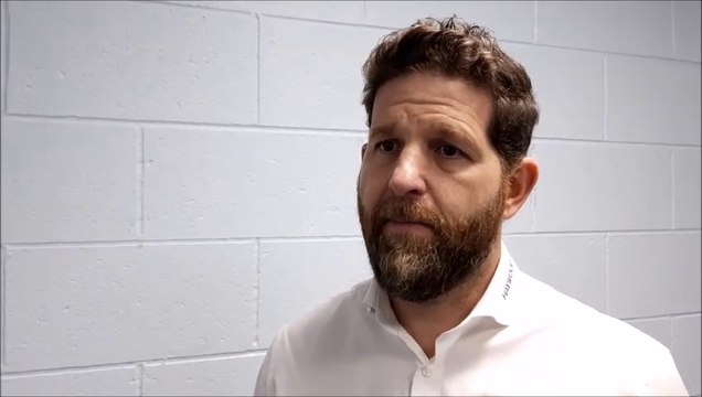 Sheffield Steelers v Glasgow Clan - Aaron Fox interview