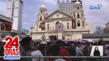 Mga bawal dalhin ng mga deboto sa Quiapo Church, muling ipinaalala ng simbahan sa gitna ng mahigpit na seguridad | 24 Oras Weekend