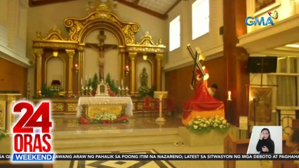 Replica procession at Traslacion ng Nazareno, pinaghahandaan sa Naga City | 24 Oras Weekend