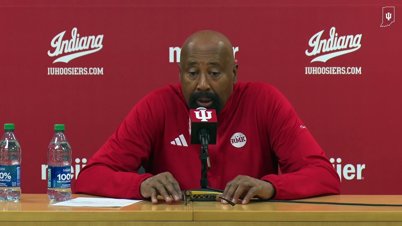 Mike Woodson Reacts to Indiana's 71-65 Win Over Ohio State