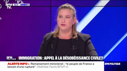 Loi immigration: "Nous serons une centaine d'associations, de collectifs, de syndicats qui défileront ensemble le 14 janvier pour nous opposer à cette loi" assure Mathilde Panot