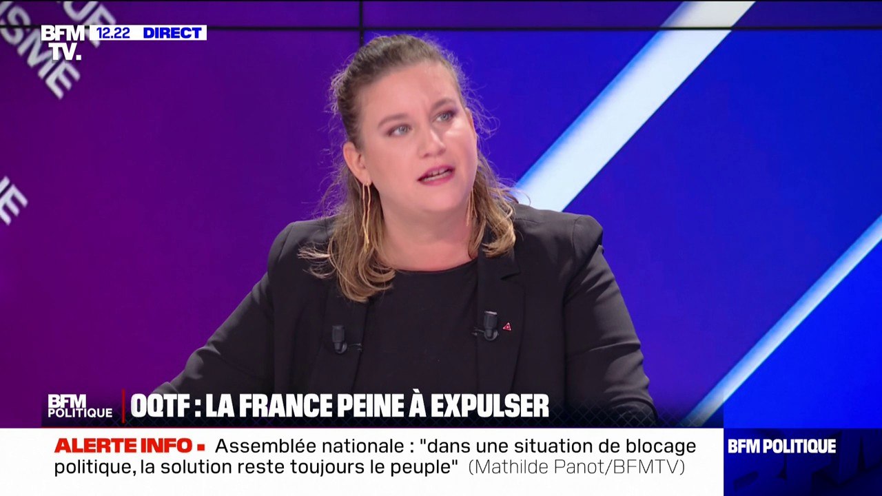 OQTF: "Notre objectif, c'est de régulariser les personnes qui travaillent, cotisent et payent des impôts ici" affirme Mathilde Panot