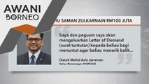Azis Jamman mahu saman Zulkarnain RM100 juta