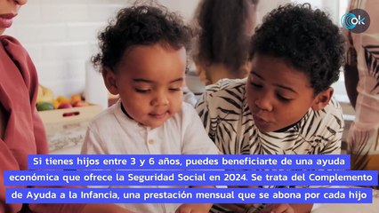 Si tienes hijos, esta es la ayuda que puedes solicitar a la Seguridad Social este 2024