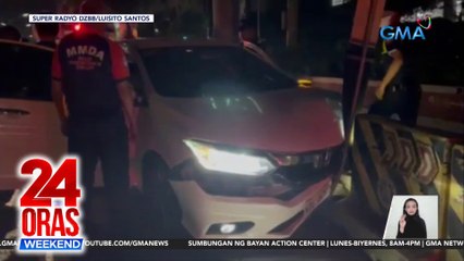 24 Oras Weekend Part 1: MMDA enforcer binangga; day 2 ng Pahalik; ginagawang bahay gumuho; atbp.