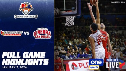 PBA: Ginebra beats NorthPort to stay in top-4 race
