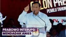 Ungkit Kepemilikan Lahan Pribadi, Prabowo Interupsi Mendadak Anies: Itupun Salah