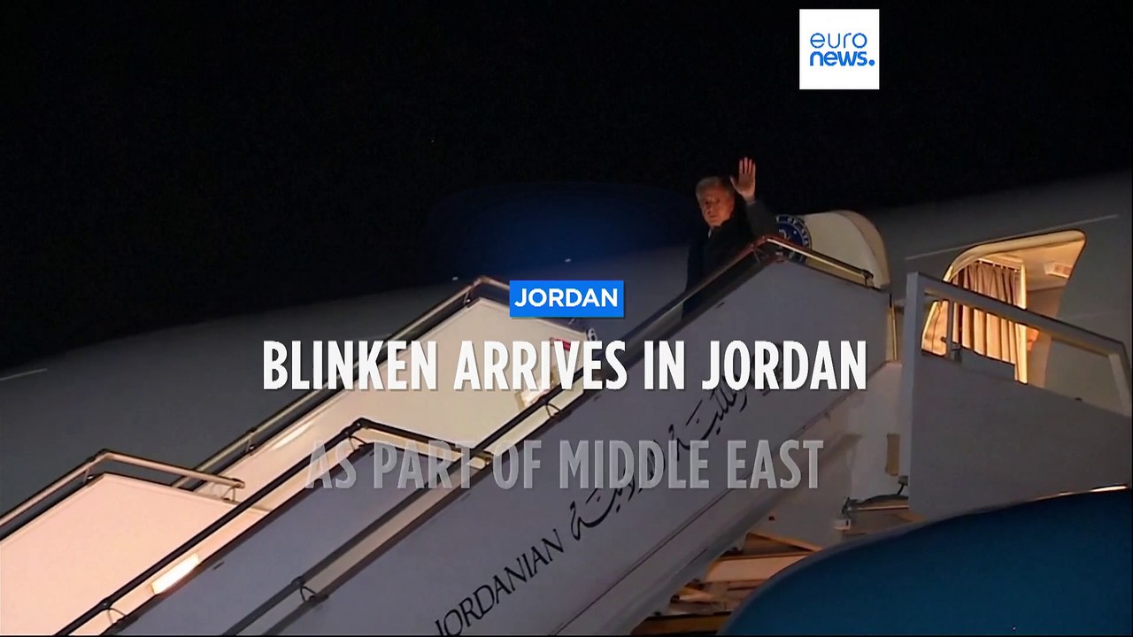 Blinken in Jordan to discuss regional tensions over Gaza war