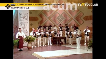 Elena Mandrescu - Maritata-s si mi-i drag (arhiva TVR)