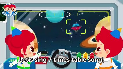 7 Times Table Song Multiply By 7 School Songs Multiplication Songs for Kids JunyTony