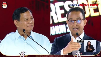 Anies Singgung Persoalan Etik, Prabowo: Anda Menyesatkan