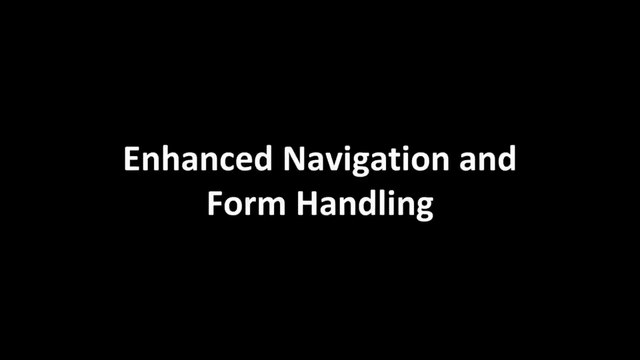 Blazor in .NET 8 | Enhanced Navigation and Form Handling