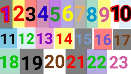 123 count numbers/number 1 to 30 for kids/leaen numbers123