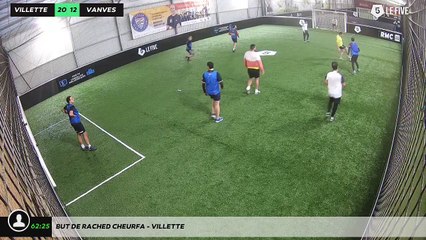 But de Rached Cheurfa - VILLETTE