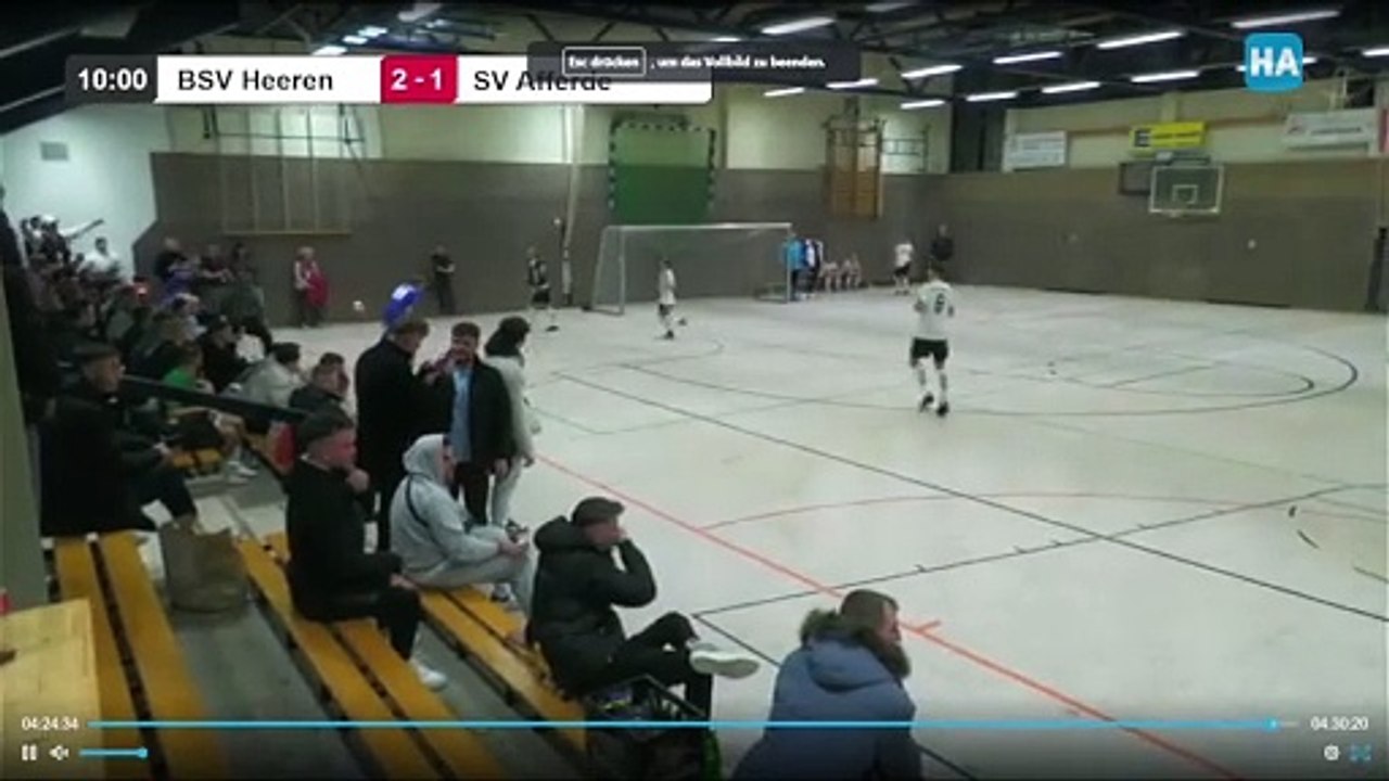 Schlägerei Heeren - Afferde