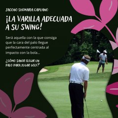 -Jacobo Shemaria Capuano- ¿Cómo saber elegir un palo para jugar golf? (Parte 1) (Creado por @JacoboShemariaCapuano)