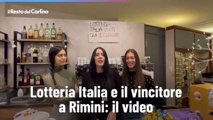 Lotteria Italia e il vincitore a Rimini: il video