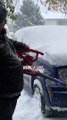 Snow Blower Brilliance | Clearing Cars with a Toro Leaf Blower!