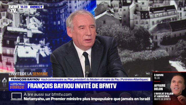 Remaniement: Un changement est nécessaire , affirme François Bayrou