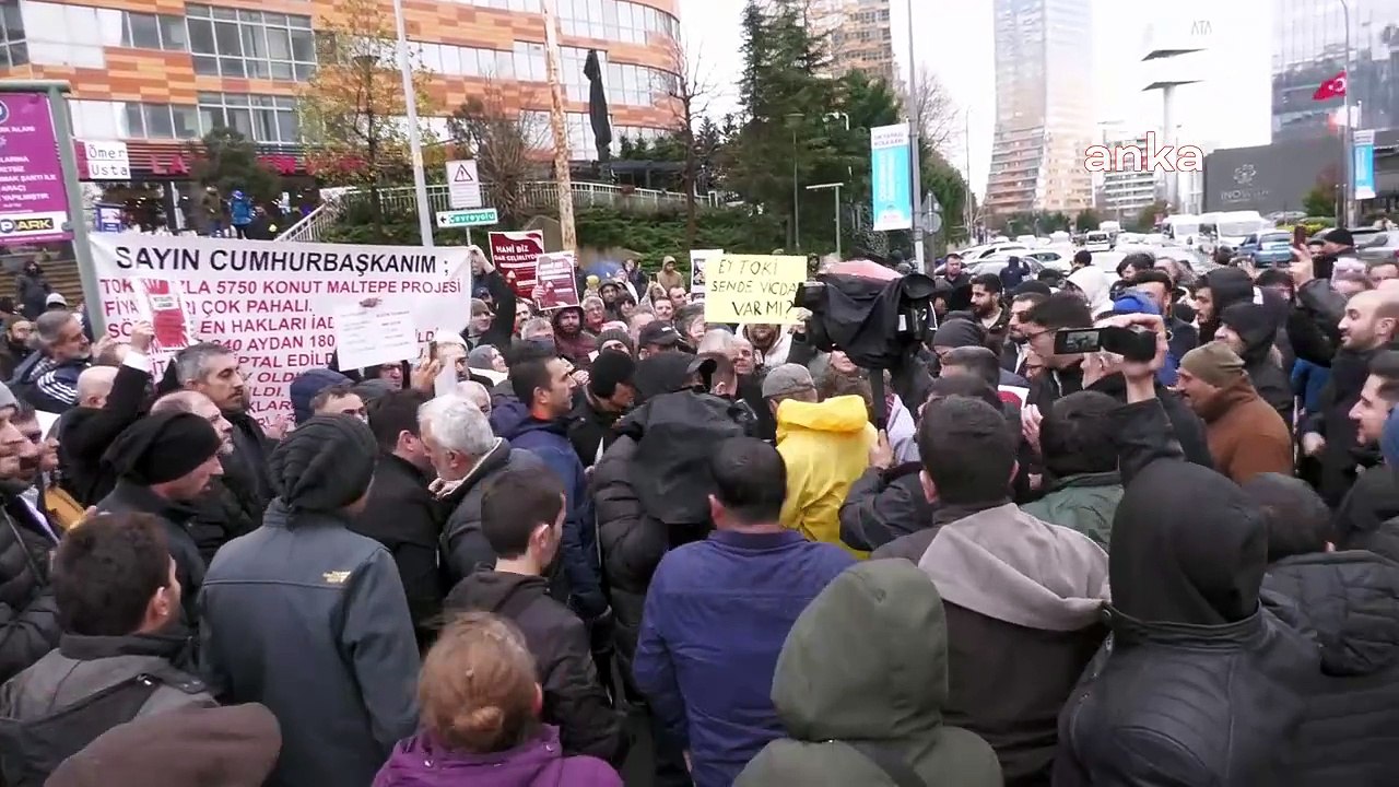 TOKİ mağdurları isyan etti