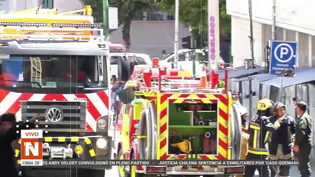 Un corto circuito habría iniciado el fuego
