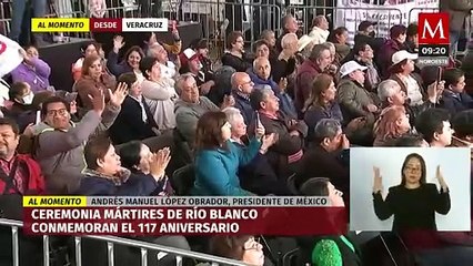 "A nosotros no nos impuso la oligarquía": AMLO durante evento en Veracruz