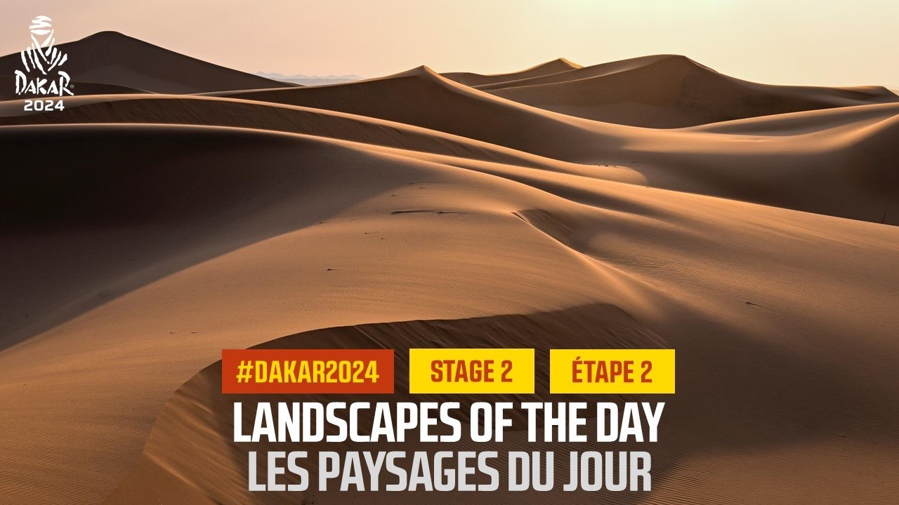 Landscapes of the Stage 2  - #Dakar2024