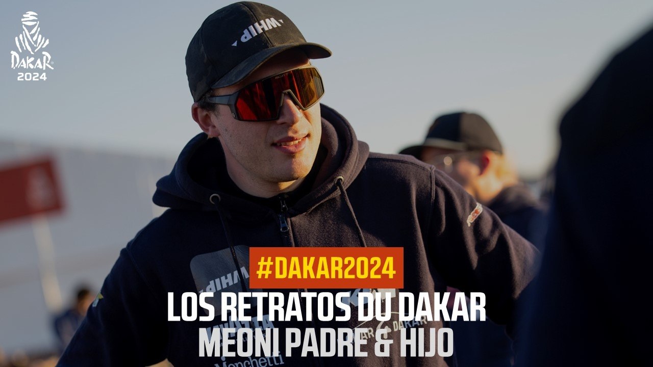 Meoni padre e hijo - Los Retratos del Dakar - Etapa 2 - #Dakar2024