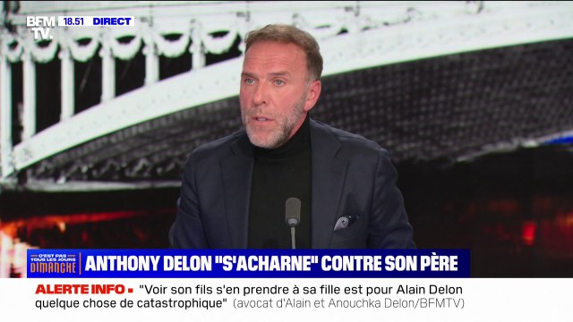 Affaire Delon: l'avocat d'Anouchka Delon annonce qu'une plainte pour diffamation contre Anthony Delon est en cours de rédaction