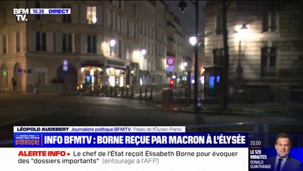 Élisabeth Borne a été reçue par Emmanuel Macron à l'Élysée