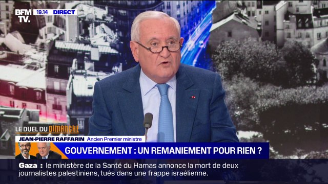 Remaniement: Ce qu'attend le pays, c'est de l'action , affirme Jean-Pierre Raffarin