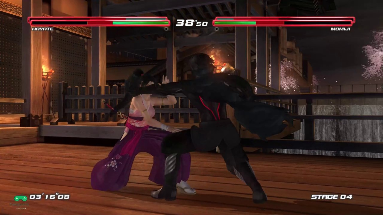 TAG TEAM HAYATE AND LISA DEAD OR ALIVE 5 4K 60 FPS GAMEPLAY