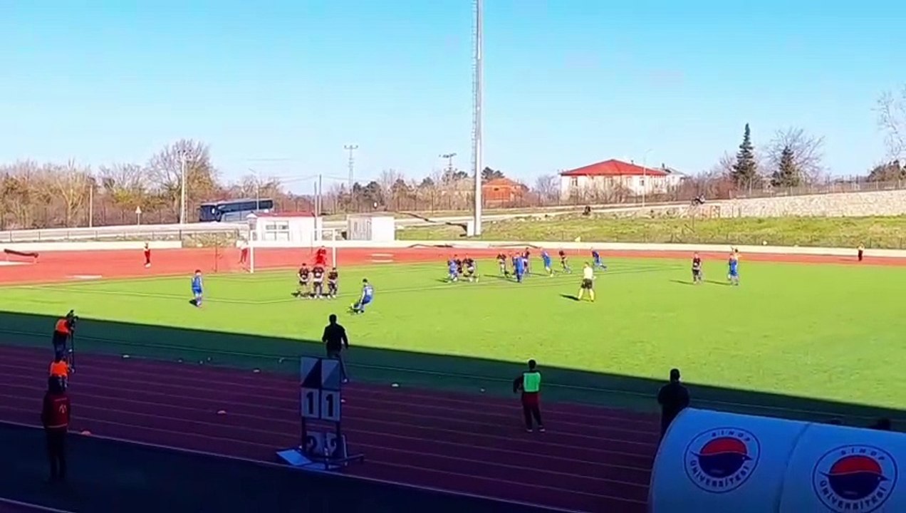 Sinop'ta sezonun ilk maçı