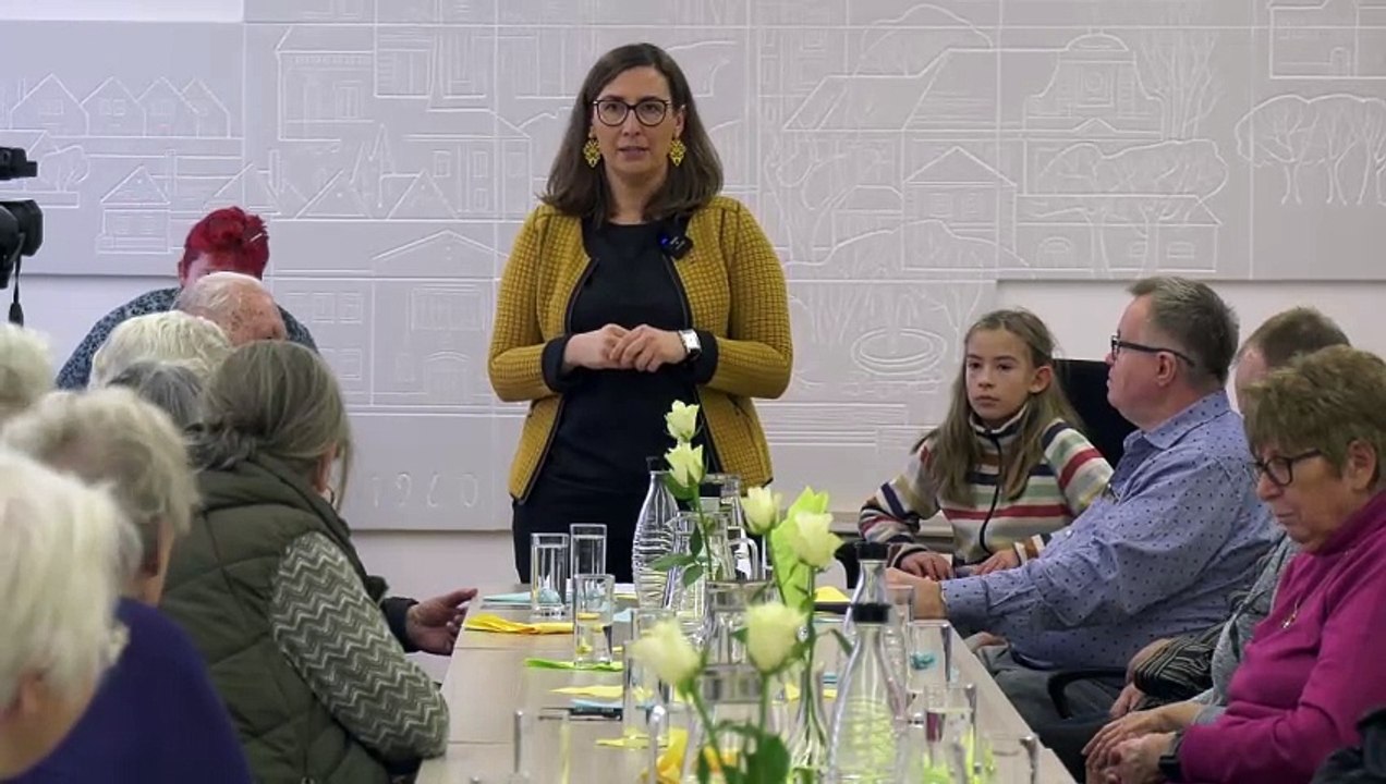 Leopoldsdorf Marchfeld Bürgermeister Cafe` Jänner 2024