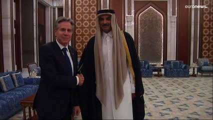 بلينكن يؤكد رفض أمريكا نزوح الفلسطينيين ويحذر من امتداد النزاع إلى المنطقة برمتها