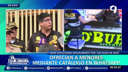 SMP: rescatan a 40 menores que eran ofrecidas mediante catálogo por facción de ‘Los Hijos de Dios’