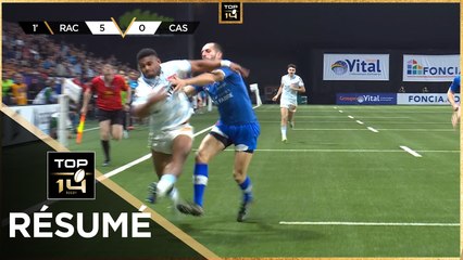 TOP 14 Saison 2023-2024 J12 - Résumé Racing 92 - Castres Olympique