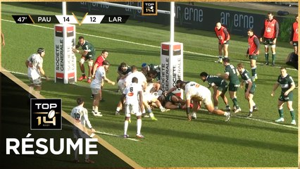 TOP 14 Saison 2023-2024 J12 - Résumé Section Paloise - Stade Rochelais