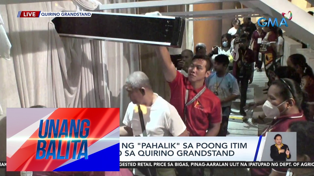 Huling araw ng "Pahalik" sa Poong Itim na Nazareno sa Quirino Grandstand | UB