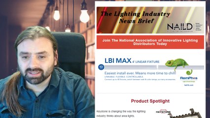 Science Fiction Double Feature - Lighting Industry News Brief Jan 8