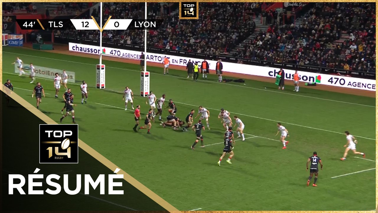 TOP 14 Saison 2023-2024 J12 - Résumé Grand Format Stade Toulousain - LOU Rugby