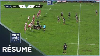 PRO D2 Saison 2023-2024 J15 - Résumé Biarritz Olympique PB - CA Brive