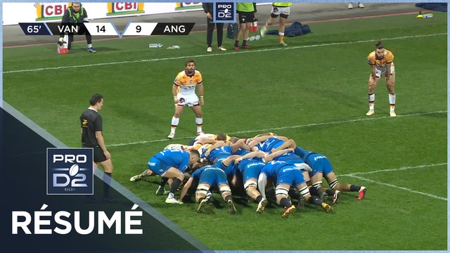 PRO D2 Saison 2023-2024 J15 - Résumé RC Vannes - Soyaux-Angouleme XV