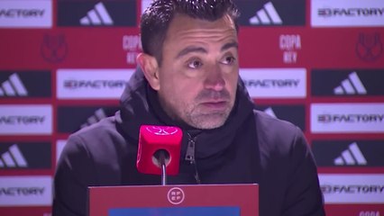 Descargar video: Rueda de prensa de Xavi tras el Barbastro - Barcelona de Copa del Rey