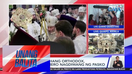 Ilang simbahang orthodox, ngayong Enero nagdiwang ng Pasko | UB