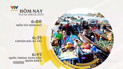 แวดวงทีวีเวียดนาม (ช่อง VTV Cần Thơ) (8 มกราคม 2024) (05.15 น.)