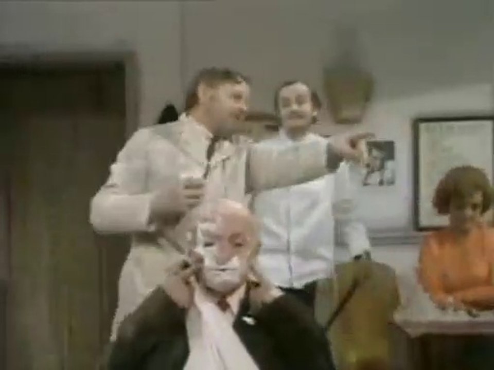 Benny Hill Show.  'The Barber'   Benny Hill