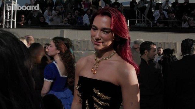 Dua Lipa Says New Music Will Keep People Dancing, Talks New Album Being More Psychedelic Than 'Future Nostalgia' & More | 2024 Golden Globes