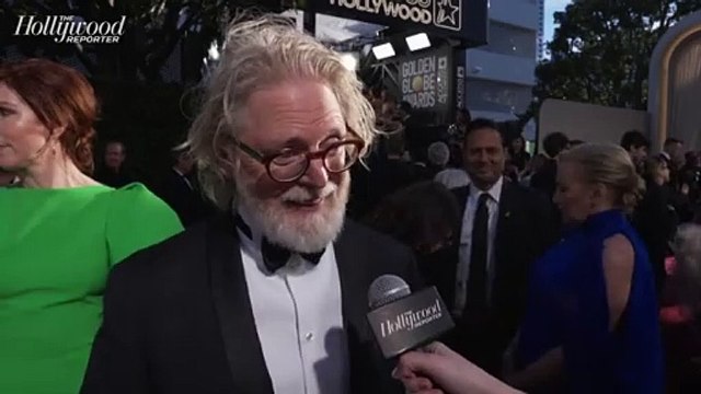 Tony McNamara Gushes Over Working With Emma Stone at 2024 Golden Globes | THR Video